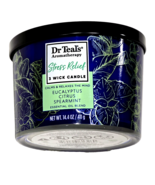 Dr. Teal's Aromatherapy Stress Relief 3 Wick Candle Eucalyptus Citrus Sp... - $478.34 MXN Dr. Teal's Aromatherapy Stress Relief 3 Wick Candle Eucalyptus Citrus Sp... - $478.34 MXN