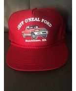 trucker hat baseball Cap Jeff ONeal Ford  KS Mesh vintage SnapBack Retro - £31.45 GBP