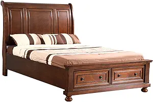 Glory Furniture Meade Queen Bed in Cherry - $1,325.99