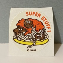 Vintage Trend Sticker Scratch N Sniff Super Stuff! Spaghetti &amp; Meatballs - £23.96 GBP