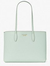 Kate Spade all day large Leather tote w/ Pouch ~NWT~ CRYSTAL BLUE - £139.34 GBP