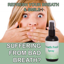 BREATH FRESH BAD BREATH SPRAY SMELL GREAT SUPER STRONG EXTRA FRESH BREATH ! - $25.57
