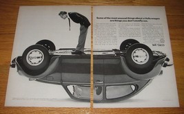 1974 Volkswagen Beetle Ad - Some of the most unusual things about a Volkswagen  - £14.52 GBP