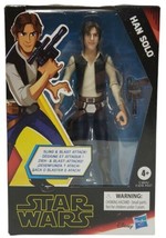 STAR WARS Galaxy of Adventures Han Solo 5 Inch Action Figure, New - £11.17 GBP