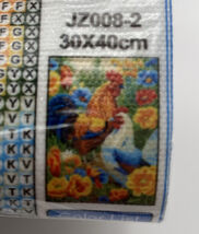 5D Diamond Painting Kits 30 cm x 40 cm Chickens Lot of 2 NEW - $14.24