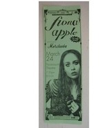 Fiona Apple concert poster handbill Morcheeba - $44.98