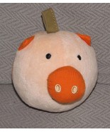 SKIP HOP STUFFED PLUSH SMALL PIG CHIME RATTLE BALL SOFT BABY TOY 3&quot; - £31.13 GBP