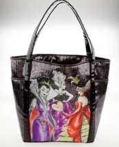 Disney Villains Designer Collection Sequined Tote Bag - £26.18 GBP