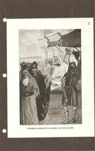 Vintage Biblical Image of Rehoboam Forsakes the Council of the Old Men #... - £9.43 GBP
