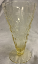 Vintage Yellow Depression Glass Parfait Cup 6” - £4.87 GBP