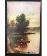 Antique Postcard THE LAKESIDE 1904 R Hill,  E.P. Charlton Canoe Boat on ... - $10.00