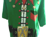 Unisex Dec. 25th XL Christmas Elf Shirt 48” Bust 29” Long  Top Cute SKU ... - $6.88