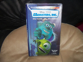 Disney&#39;s Pixar Monsters, Inc Clamshell (VHS, 2002) - £19.65 GBP