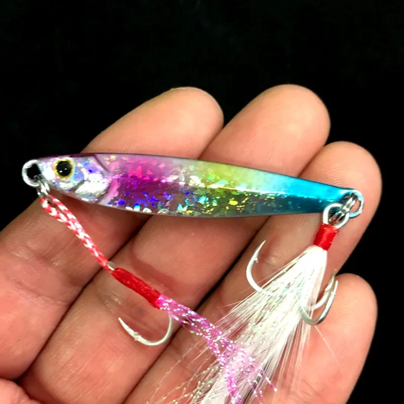 Ufishing Glow Jigging Fishing Lure 7g/4cm 10g/4.5cm 15g/5.2cm 20g/6cm Small Meta - $31.63