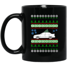 Swedish Car like Volvo 850R Sedan Ugly Christmas Sweater Coffee Mug - $16.95