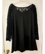 Womans Black Evening Blouse 3XL NEW - £17.24 GBP