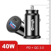 Elough USB C Car Charger QC 3.0 40W 3A Type PD Fast Charging Car Phone Charger F - £7.38 GBP