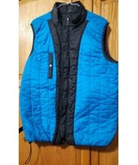 Heritage 1981 Men&#39;s/Women&#39;s Teal Blue Full-Zip Vest Large - £9.60 GBP