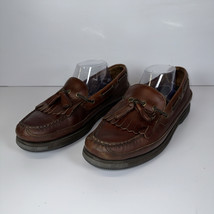 GH Bass &amp; Co Loafers Dress Shoes Mens Size 10.5 Burgundy Leather Slip On... - $39.95