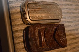 Vintage Rolls Razor in Alligator case, Rare - $110.00