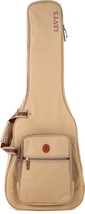 Levy&#39;s Deluxe Gig Bag for Dreadnought Guitars - Tan - £145.13 GBP