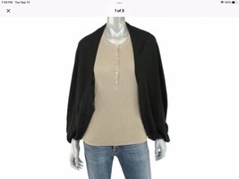 Ralph Lauren Black Label Cashmere Silk Cardigan Sweater Shrug New $698 XS/S - £102.38 GBP