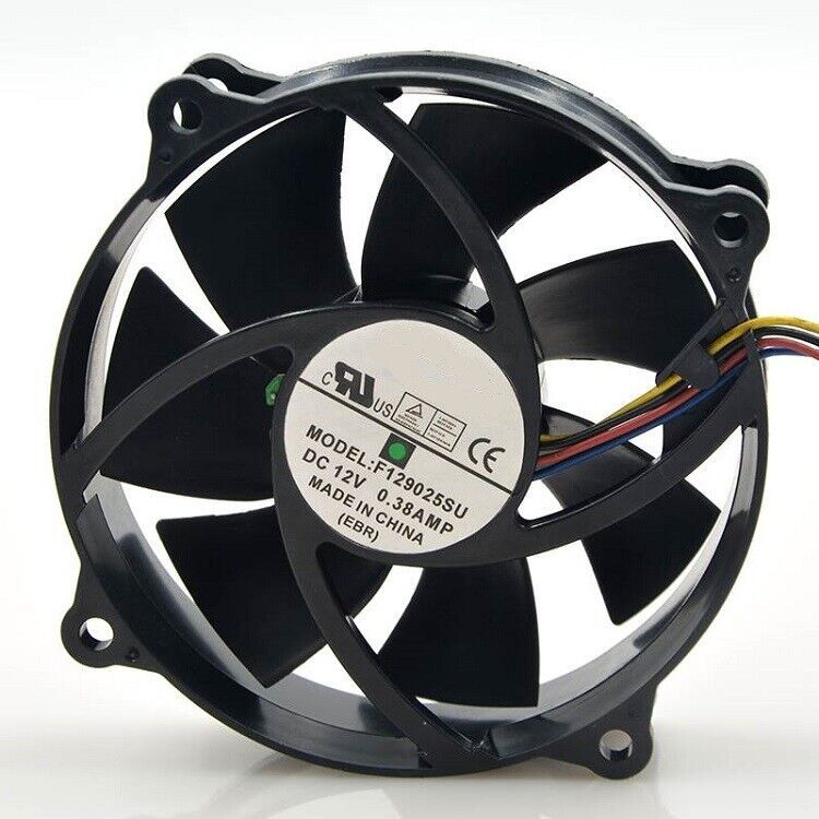 For EVERFLOW F129025SU 90*25mm 12V 0.38A 4pin PWM CPU Cooling fan - $9.06