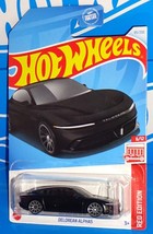 Hot Wheels 2024 Target Red Edition 6/12 #85 Delorean Alpha5 Matte Black - £4.53 GBP