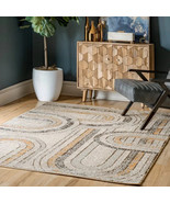 nuLOOM Livia 5&#39; x 8&#39; Loomed Fading Arches Area Rug Living Room Gray Abst... - €68,19 EUR