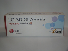 LG 3D GLASSES - AG-F210 CINEMA 3D - Set of 2 Glasses - $25.00