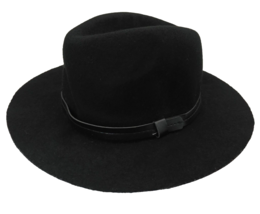 Charlotte Russe Black Felt/Wool Hat - Fedora Style - One Size/Small - FA... - $21.36