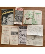 Collection Of Vintage South Dakota Travel Brochures Deadwood Wonderland ... - $5.94