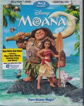 Moana (Blu-ray and DVD) - £13.09 GBP
