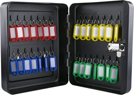 Key Box Wall Mount with Combination Lock, 28 Key Hooks &amp; Tags Key Organi... - $794.88 MXN