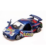 5&quot; Toyota MR2 Sport Blue Custom Street Fighter Ed 1:36 Scale Doors Open  - $16.90 CAD