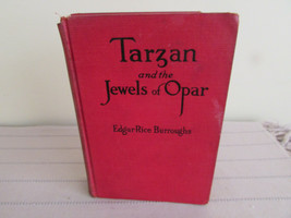 Tarzan And The Jewels Of Opar Edgar Rice Burroughs Hc Book 1918 Grosset Dunlap - £11.81 GBP