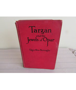 TARZAN AND THE JEWELS OF OPAR EDGAR RICE BURROUGHS HC BOOK 1918 GROSSET ... - $20.29 CAD