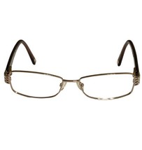 Nine West NW1038 Taupe Crystal Rhinestone Eyeglasses Frame Flex Hinge 53... - $40.99