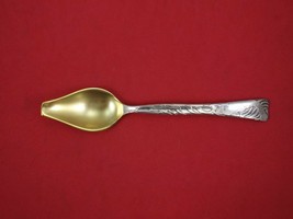 Lap Over Edge Acid Etched by Tiffany Sterling Melon Spoon GW w/ Dolphin in Wave - £307.83 GBP