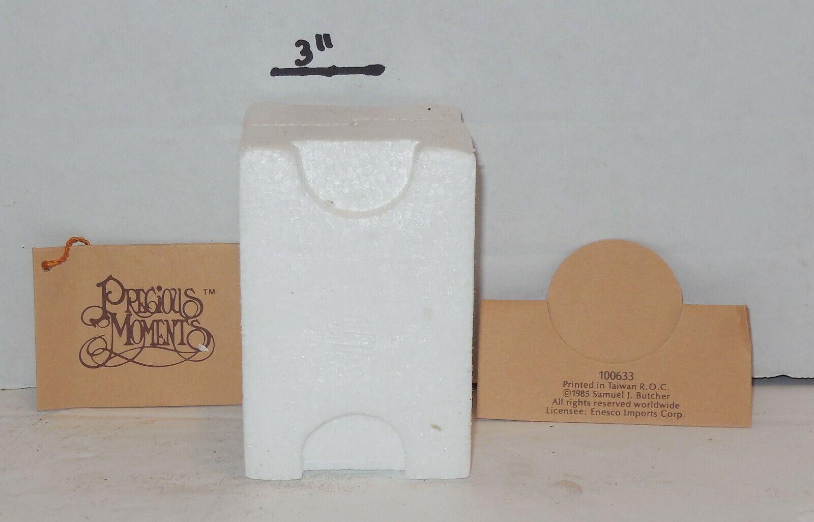 1985 Precious Moments The Lord Bless You And Keep You Thimble #100633 HTF Enesco Item image 5