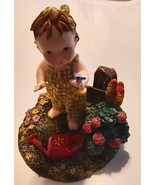 Tots Life&#39;s Little Blessings Girl garden Figurine G Miller stay a little... - $27.35 CAD