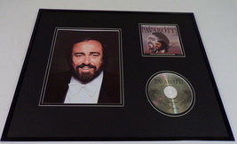 Luciano Pavarotti Framed 16x20 CD &amp; The Greatest Tenor Photo Display - £62.29 GBP