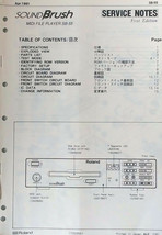 Roland SB-55 Midi File Player Module Original Service Manual, Schematics... - £31.14 GBP