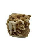 Harmony Kingdom Rather Large Friends Resin Cats Trinket Box Kittens Stac... - £18.85 GBP