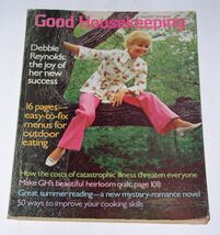 Debbie Reynolds Good Housekeeping Magazine Vintage 1973 Joy Of Her New S... - $14.99