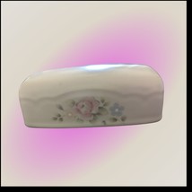 Pfaltzgraff Tea Rose Collection Butter Dish Cover Only 6&quot; Long Ceramic T... - $140.11 MXN
