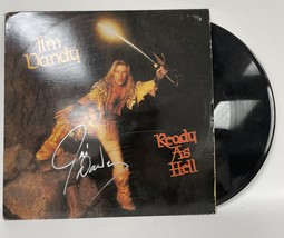 Jim Dandy Autographed &quot;Ready as Hell&quot; Record Album - COA Holograms - £26.99 GBP