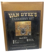 Van Dyke&#39;s Taxidermy Kit Buck Horn Deer Black Cap Open Box - £42.80 GBP