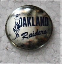 NFL pinback  from the 60s  Oakland RAIDERS 7/8&quot; - £11.79 GBP