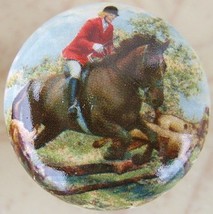 Cabinet Cabinet Knob Foxhunt #3 Horse - $4.95